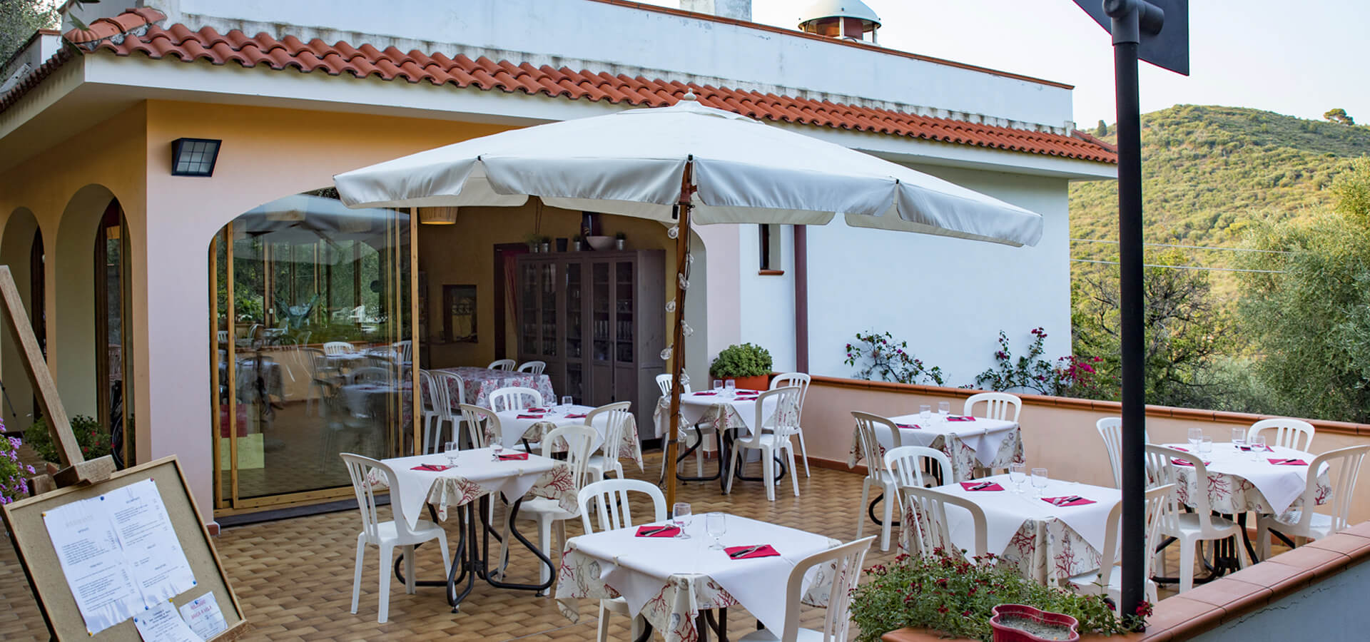 Restaurant with terrace