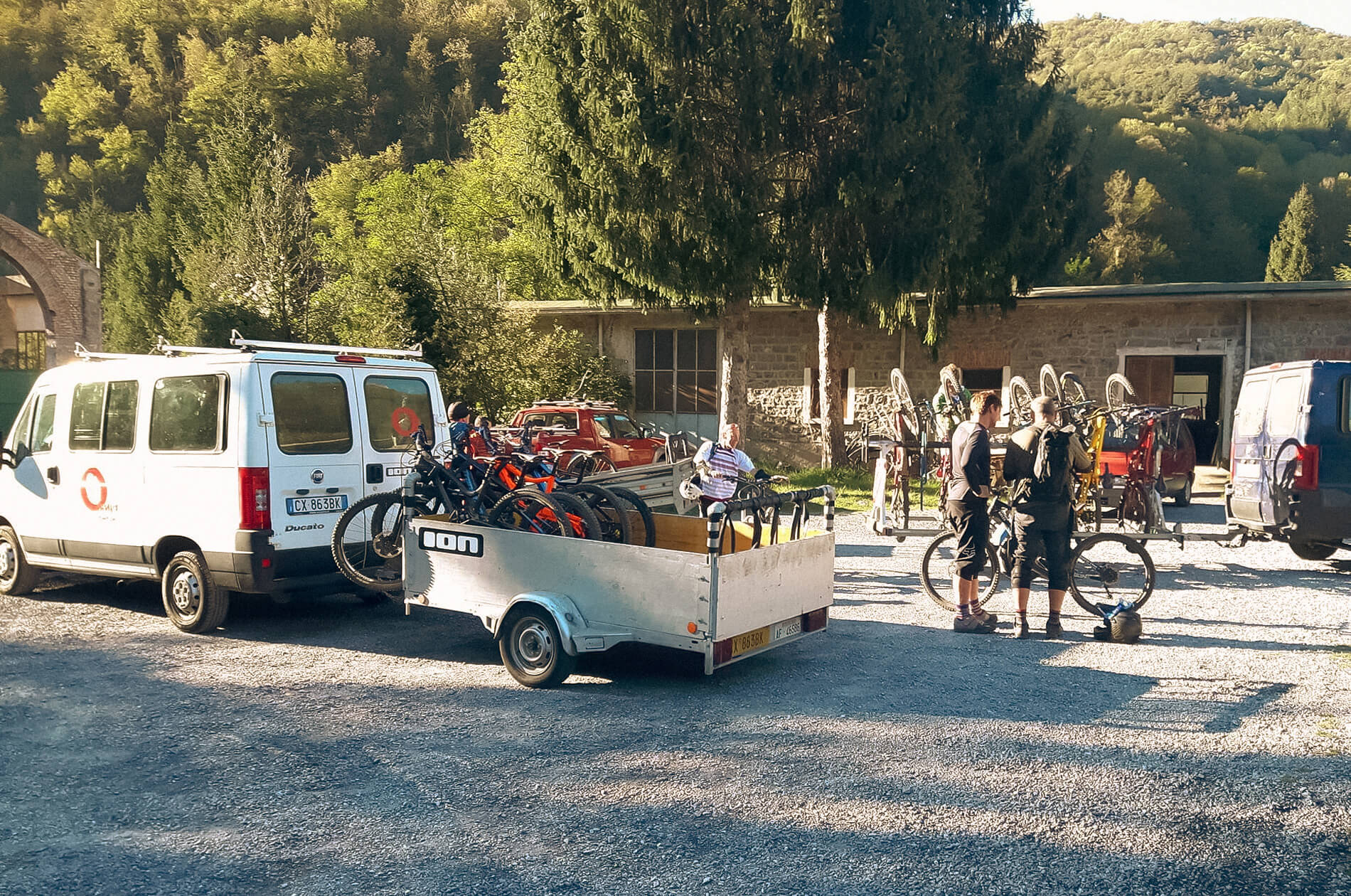 Bike shuttle service