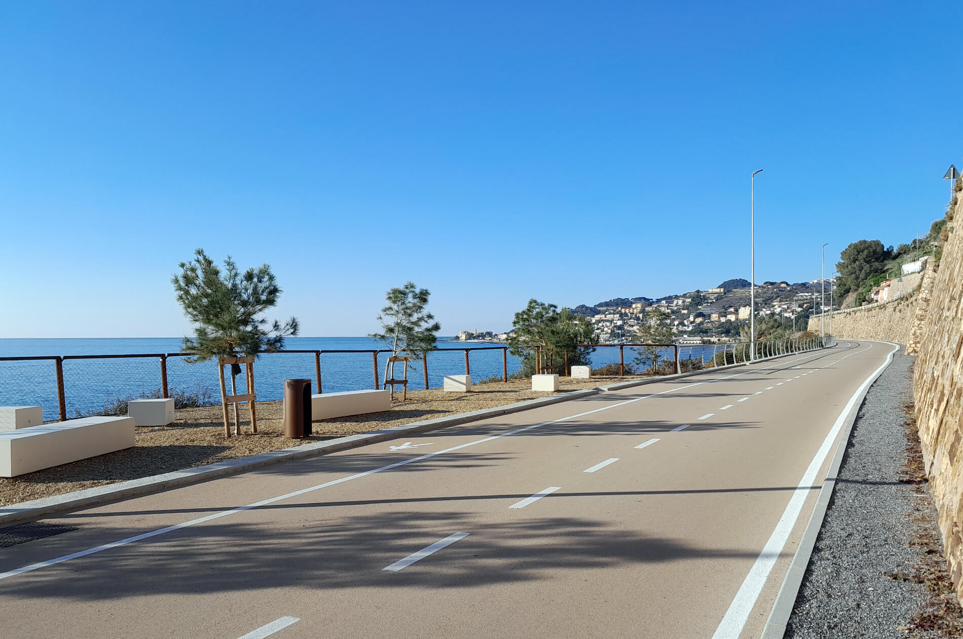 Ponente Ligure bike path